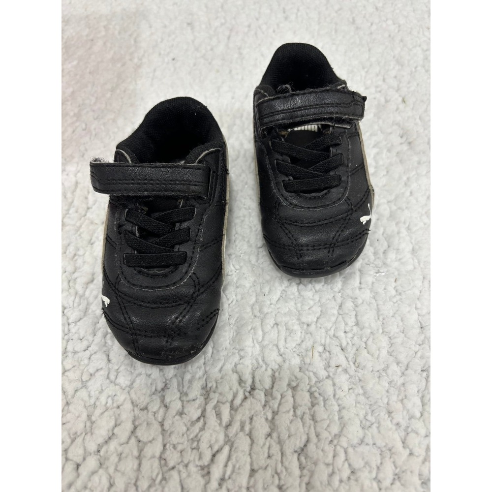 Puma Tune Cat 3 V Inf 5C Black White Infant Sneakers Casual Athleisure